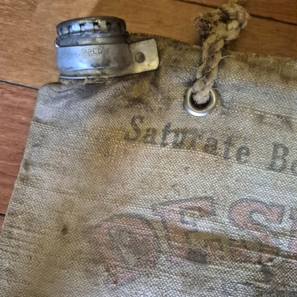 Antique Desert Water Bag From The 1930's. Rare Find! - Picture 4 of 6